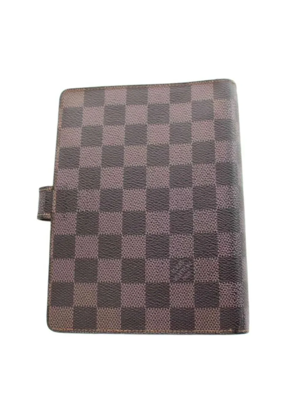 Louis Vuitton Damier Ebene Agenda MM Notebook Case Brown